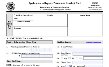 提交美国I-90表格后会发生什么，申请入籍还要更新绿卡吗？