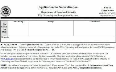 美国N-400公民入籍面试，需准备哪些文件？